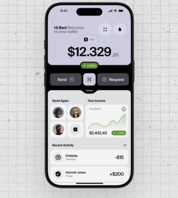 Financial app design with reimagined design 💳__#appdesign #banking #uidesign #uxdesign #uiux